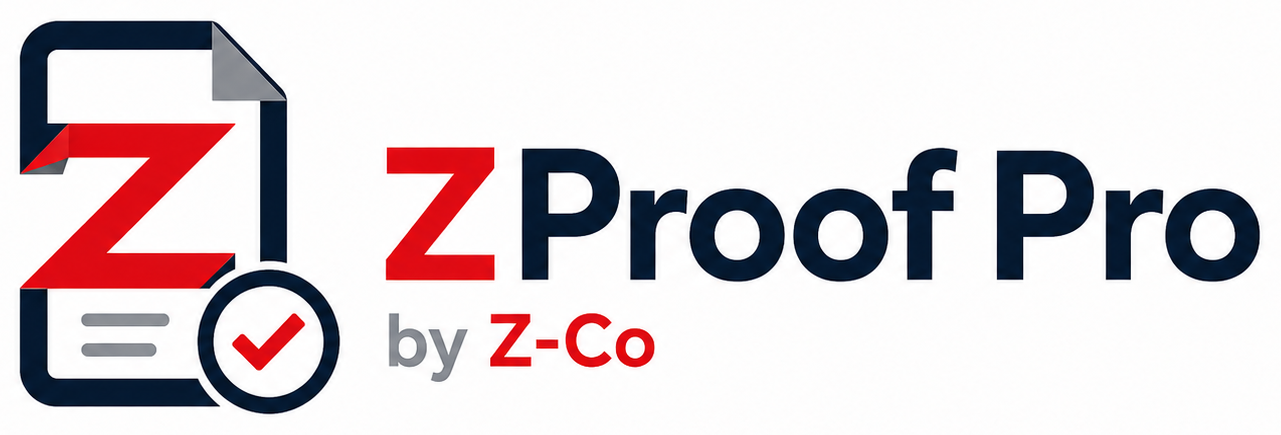 ZProof Pro by Z-Co